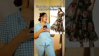 Dress on model V/S me #flipkart #flipkarthaul #dress #maxidress