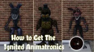 How to Get The Ignited Animatronics Badge | Roblox FMR Fredbear's mega Roleplay