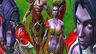 Warcraft 3 Reforged ● Просмотр Моделей Ночных Эльфов