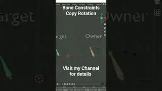 Bone Constraints Copy Rotation 