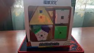 ПОСЫЛКА С САЙТА КУБМАРКЕТ.Набор Mofang Jiaoshi  и Mofang Jiaoshi WCA Set!