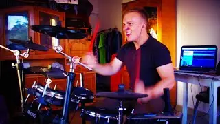 Dream Theater - Dance of Eternity drum cover (with time signatures)