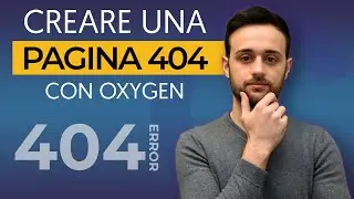 Come creare una Pagina 404 su Oxygen