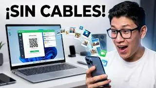 Cómo pasar FOTOS y VIDEOS del iPhone a Pc Windows SIN CABLES