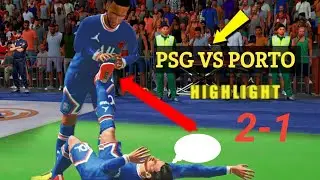 DLS 22 ALL NEW FEATURES l Fresh UI Graphics l portoVs psg | Dream League Soccer 2022 l psg highlight