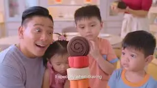 Red Ribbon Triple Chocolate Roll