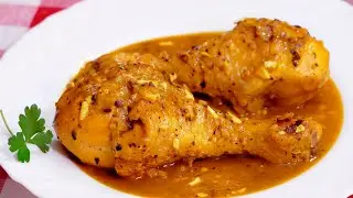 Chicken in pepitoria sauce. If there is a stew that is 100% grandma recipe, it is THIS.