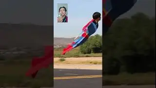 Sangat kreatif !!! Superman drone #infounikfahri #shorts
