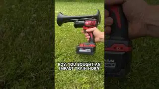 You bought an Impact Train Horn