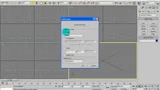 3ds max Настройка единиц измерения Customize units setup. Урок 62