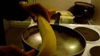 Fried Bananas with Ice Cream