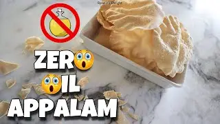 Zero Oil Appalam|Frying without Oil|Healthy Appalam Frying|Pappad with no oil|Dry Roasting|Tips #4