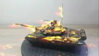 Российский основной боевой танк Т-90. "ZVEZDA" 1/35.
