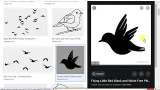 How to make a bird logo in MIcrosoft Word 2016, 2013, 10 and 07?