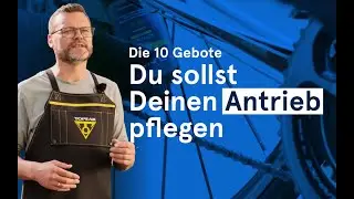Die 10 Fahrrad-Gebote: Du sollst Deinen Antrieb pflegen.