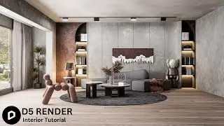 How to Create Realistic Interior Lighting in D5 Render with 3ds Max .