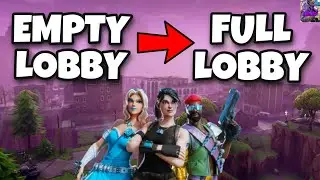 HOW TO ALWAYS HAVE SOMEONE IN YOUR SAVE THE WORLD LOBBY (QUEUE TIPS)