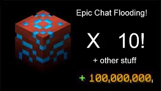 Chat Flooding with RECOMS (Hypixel Skyblock)