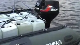 Солар 450 + Сузуки DT40 водомет