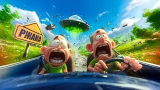 Total Hilarity in Drive Beyond Horizons 👽👽👽