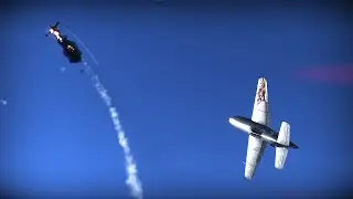 Sea Hawk and F2H vs Yak-23 | WarThunder Dogfight