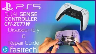 PS5 DualSense Controller Disassembly and Repair Guide - CFI-ZCT1W (Teardown)