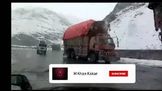 snowfall in chaman khozhaak hills march 2019