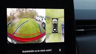 Renault Clio V - 360° camera parking assist