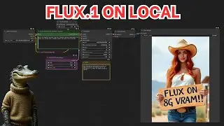 Cách cài đặt mô hình FLUX.1 trên máy PC 8G VRAM