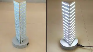 How To Make 12 Volt Emargency Light | LED Light