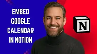 How to Embed a Google Calendar in Notion – Simple Notion Tutorial for Beginners