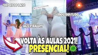 ROTINA VOLTA ÀS AULAS DE DANÇA 2021!! *pós covid* 😷🦠