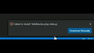 Failed To install Extensions in VS Code