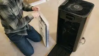 Medify MA-112 2500 sq ft Air purifier box opening