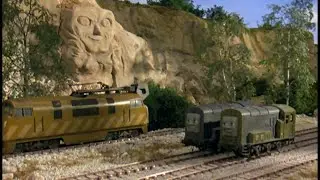 Thomas and the Magic Railroad sound effects: Diesel 10 & Splodge