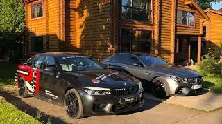 BMW M5 F90 stock vs AMG E63s 4Matic+ / drag race / 02.06.18 / Avilon
