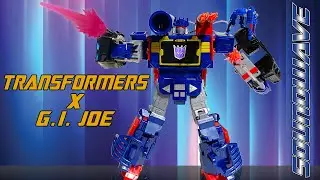 Transformers Soundwave X G.I. Joe Crossover Cobra Dreadnok Thunder Machine w/ Ravage Zartan & Zarana