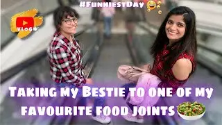 VLOG|Taking my Bestie to one of my favourite food joints|Food Review|Crazy Noodles|Pune food vlog