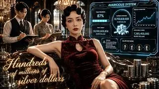 📢She lands in Beiping by chance, gains billions from a wealth system, and rules the city!
