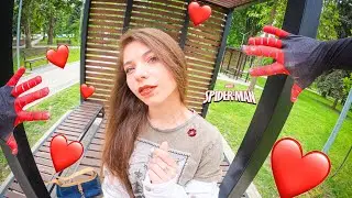 SPIDER MAN HEALPED A STRANGE GIRL AND REGRED IT (Romantic Love Story Funny ParkourPOV)