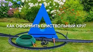 Как оформить приствольный круг