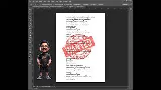 Cara menghapus stempel di photoshop.