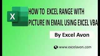 How to send Excel Range with Picture In Email Using Excel VBA