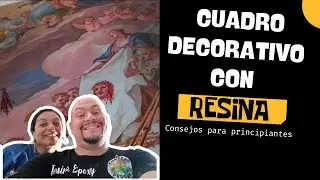 PAINTINGS WITH IMAGES AND EPOXY RESIN/ step by step