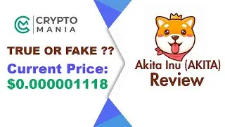 Akita Inu (AKITA) Review | Scam or Real 1000X return Coin ? #MemeCoin2022 #AKITA #1000X #Crypto2022