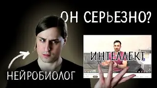 Реакция нейробиолога на видео об интеллекте с миллионом просмотров 