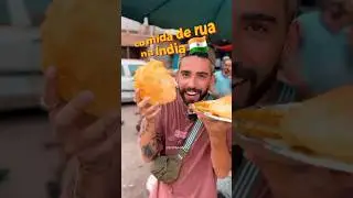🚨ÚLTIMA comida de rua da Índia pra vcs! 🇮🇳 #india #comidaindiana #brasileirospelomundo