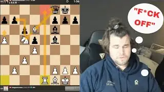 MAGNUS Sacrifices Queen For Quick Win | Magnus Carlsen | TItle Tuesday 21 March |