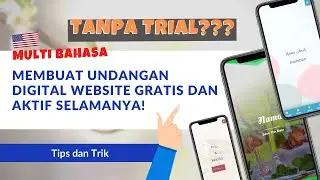 Tutorial Undangan Digital Website Gratis Tanpa Masa Trial Percobaan, Free, Gratis, Aktif Selamanya!