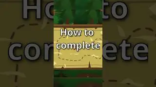 How to Complete The Treasure Map in Sneaky Sasquatch! 
